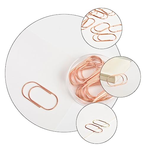 Gadpiparty 20 Stück Teiliges Metall Büroklammern Roségold Große Kreative Papierklammern für Notizen und Dokumente Stabile Vielseitige Metallklammern für Büro und Schule Gadpiparty 20 Stück Teiliges Metall Büroklammern Roségold Große Kreative Papierklammern für Notizen und Dokumente Stabile Vielseitige Metallklammern für Büro und Schule von Gadpiparty