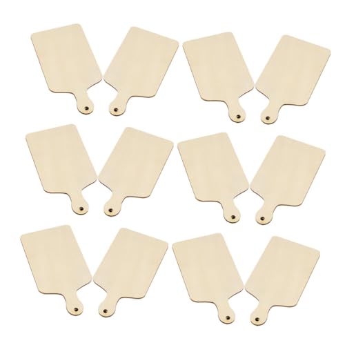 Gadpiparty 20 Stück Teiliges Mini Holzschneidebretter aus Robustem Holz Unbehandelte Bastel Accessoires für DIY Kunstprojekte für Kreative Familienaktivitäten und Heimdekoration Gadpiparty 20 Stück Teiliges Mini Holzschneidebretter aus Robustem Holz Unbehandelte Bastel Accessoires für DIY Kunstprojekte für Kreative Familienaktivitäten und Heimdekoration von Gadpiparty