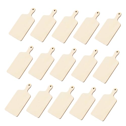 Gadpiparty 20 Stück Teiliges Mini Holzschneidebretter zum Basteln Unbehandelte Kleine Holzscheiben für DIY Projekte Vielseitig für Dekoration Malerei und Kreative Handwerksarbeiten zu Hause von Gadpiparty