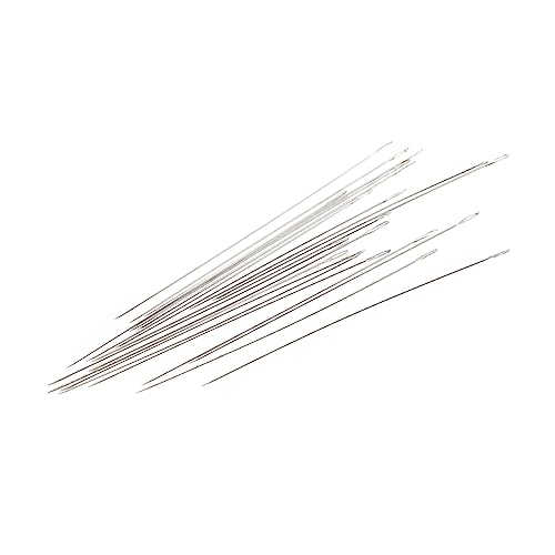 Gadpiparty 20 Stück Teiliges Perlen Nadelset Sticknadeln für Schmuckherstellung Geeignet für DIY Projekte Langlebig und Präzise für Anfänger und Fortgeschrittene von Gadpiparty