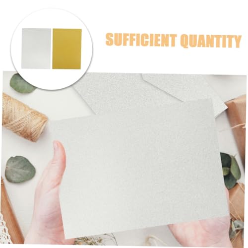 Gadpiparty 20 Stück Teiliges Quadratisches Origami Faltpapier Glitzer Karton Gold und Silber für DIY Bastelprojekte Scrapbooking Geburtstags und Hochzeitsdeko Kreative Handarbeit von Gadpiparty