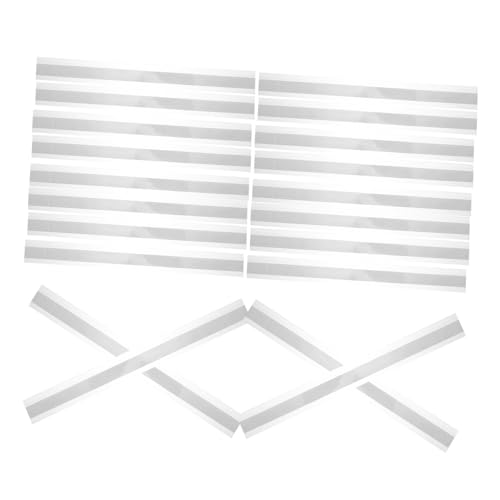 Gadpiparty 20 Stück Teiliges Transparentes Selbstklebendes Preisschild-einsteckschienen- Klare Kunststoff-etikettenhalter für Regale für Supermärkte Einzelhandel und Vielseitige von Gadpiparty