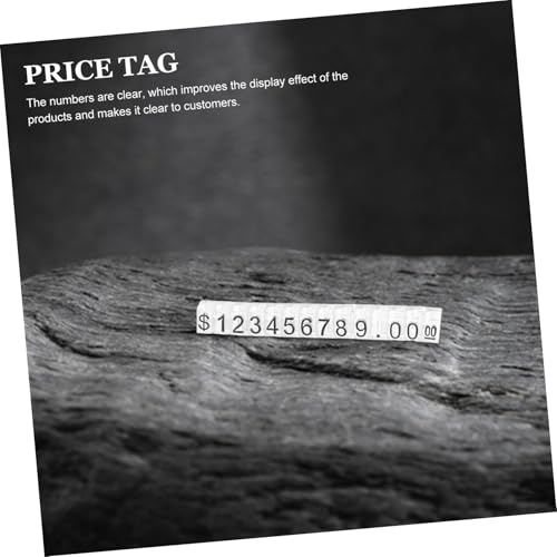 Gadpiparty 20 Stück Transparente Preisanzeige Blöcke mit Klaren Zahlen Verstellbare Kunststoff Preisetiketten für Schmuck und Kleine Waren für Einzelhandel Ladentheke und Supermarkt Gadpiparty 20 Stück Transparente Preisanzeige Blöcke mit Klaren Zahlen Verstellbare Kunststoff Preisetiketten für Schmuck und Kleine Waren für Einzelhandel Ladentheke und Supermarkt von Gadpiparty
