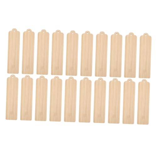 Gadpiparty 20 Stück Unbehandelte Holz Lesezeichen Diy Bastelbedarf für Kreative Projekte Blanko mit Ecken und Gestalten für Geschenkanhänger und Dekoration Gadpiparty 20 Stück Unbehandelte Holz Lesezeichen Diy Bastelbedarf für Kreative Projekte Blanko mit Ecken und Gestalten für Geschenkanhänger und Dekoration von Gadpiparty