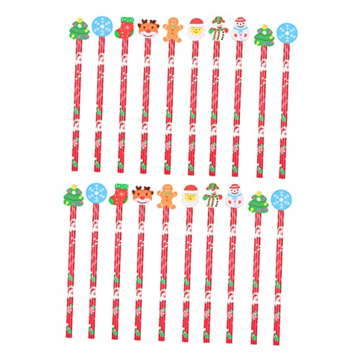 Gadpiparty 20 Stück Weihnachtsbleistifte mit Radiergummi Lustige Farbenfrohe Kinderbleistifte für Zeichnen Schreiben und Kreative Bastelprojekte für Schule und Gadpiparty 20 Stück Weihnachtsbleistifte mit Radiergummi Lustige Farbenfrohe Kinderbleistifte für Zeichnen Schreiben und Kreative Bastelprojekte für Schule und von Gadpiparty