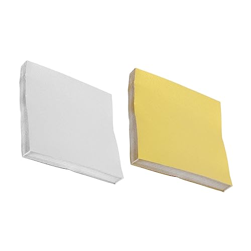 Gadpiparty 200 Blatt Buntes DIY Origami Papier Glänzendes Einseitiges Faltpapier Silber und Gold für Kreative Handwerksprojekte Scrapbooking und Falten mit Kindern von Gadpiparty