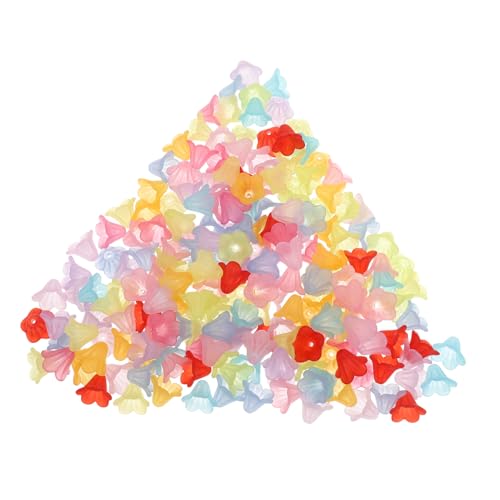 Gadpiparty 200 Stück Acryl Blüten Perlenkappen Frosted Petal Blumen Spacer Perlen Bunt Leicht Robust für Schmuckherstellung Armbänder Halsketten DIY Basteln Gadpiparty 200 Stück Acryl Blüten Perlenkappen Frosted Petal Blumen Spacer Perlen Bunt Leicht Robust für Schmuckherstellung Armbänder Halsketten DIY Basteln von Gadpiparty