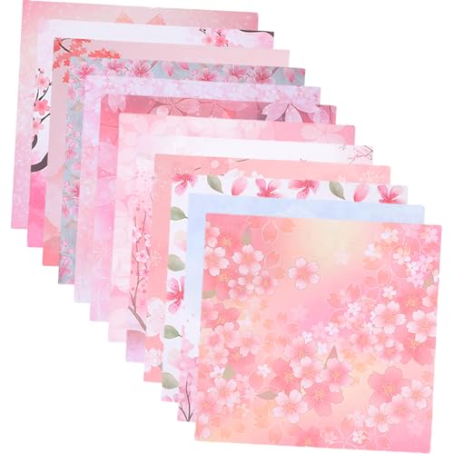 Gadpiparty 200 Stück Doppelseitiges Origami Papier für DIY Bastelprojekte Buntes Handwerkspapier für Kreative Origami Kunst und Handgemachte von Gadpiparty
