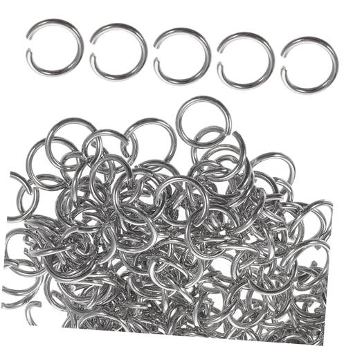Gadpiparty 200 Stück Edelstahl Offene Sprungringe Schmuckverbinder Langlebig Vielseitig für DIY Schmuckherstellung Halskette Armband Schlüsselanhänger Zubehör Gadpiparty 200 Stück Edelstahl Offene Sprungringe Schmuckverbinder Langlebig Vielseitig für DIY Schmuckherstellung Halskette Armband Schlüsselanhänger Zubehör von Gadpiparty