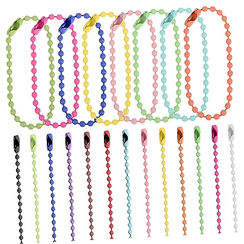 Gadpiparty 200 Stück Farbige Wellen perlen kette Halskette Kugelkette Perle Schlüsselanhänger Farbige Perlenkette Ketten zur Schmuckherstellung Schlüsselanhänger für Bastelarbeiten Metall Gadpiparty 200 Stück Farbige Wellen perlen kette Halskette Kugelkette Perle Schlüsselanhänger Farbige Perlenkette Ketten zur Schmuckherstellung Schlüsselanhänger für Bastelarbeiten Metall von Gadpiparty