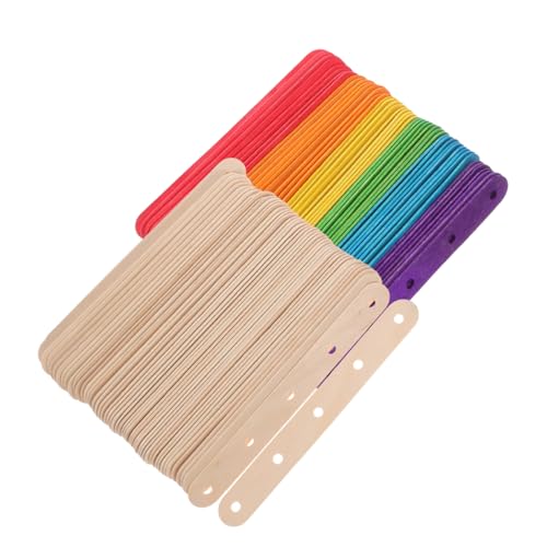 Gadpiparty 200 Stück Holzstäbchen mit Löchern für Diy Bastelprojekte für Kreative und Handwerkliche Arbeiten von Kindern und Erwachsenen Gadpiparty 200 Stück Holzstäbchen mit Löchern für Diy Bastelprojekte für Kreative und Handwerkliche Arbeiten von Kindern und Erwachsenen von Gadpiparty