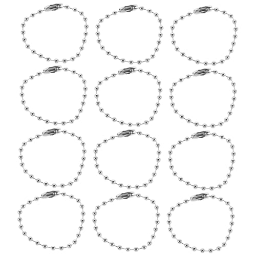 Gadpiparty 200 Stück Metall Kugelkette mit Elektrobeschichteten Perlen für Schlüsselanhänger DIY Projekte Hängeetiketten Schmuck Zubehör Langlebig und Vielseitig Gadpiparty 200 Stück Metall Kugelkette mit Elektrobeschichteten Perlen für Schlüsselanhänger DIY Projekte Hängeetiketten Schmuck Zubehör Langlebig und Vielseitig von Gadpiparty