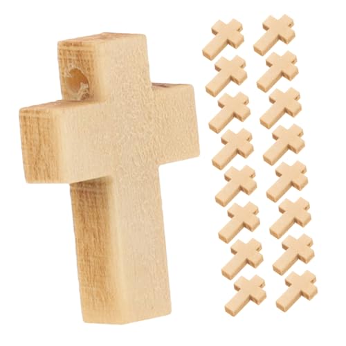 Gadpiparty 200 Stück Natürliche Holzkreuz Anhänger Vintage Unbehandelte Holzcharms für Schmuckherstellung DIY Bastelprojekte Halsketten und Armbänder Rustikale Gadpiparty 200 Stück Natürliche Holzkreuz Anhänger Vintage Unbehandelte Holzcharms für Schmuckherstellung DIY Bastelprojekte Halsketten und Armbänder Rustikale von Gadpiparty