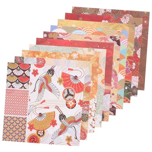 Gadpiparty 200 Stück Origami Faltpapier für Doppelseitige Bastelmaterialien Zufälligen Designs für Diy Kunsthandwerk für Projekte und Schularbeiten von Gadpiparty