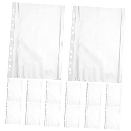 Gadpiparty 200 Stück Punched Pockets Klarsichtmappen für Dokumente Langlebige und Wasserdichte Hüllen Ordner und Lose Organisieren von Unterlagen Fotos und Karten Gadpiparty 200 Stück Punched Pockets Klarsichtmappen für Dokumente Langlebige und Wasserdichte Hüllen Ordner und Lose Organisieren von Unterlagen Fotos und Karten von Gadpiparty