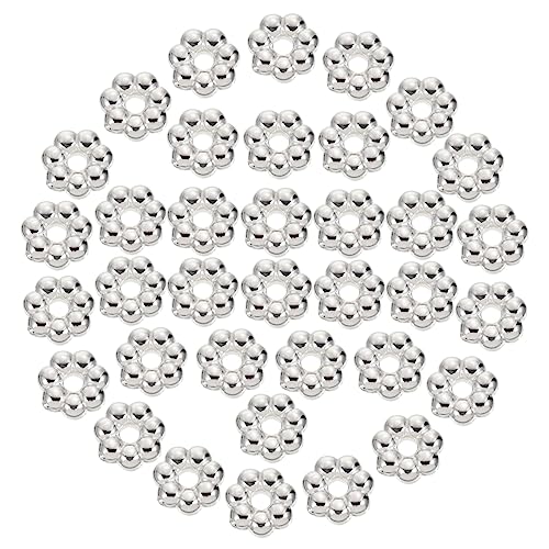 Gadpiparty 2000 Stück Blumenförmige Bastelperlen Kunststoffperlen für Diy Schmuckherstellung Armbänder und Kreative Dekorationen von Gadpiparty