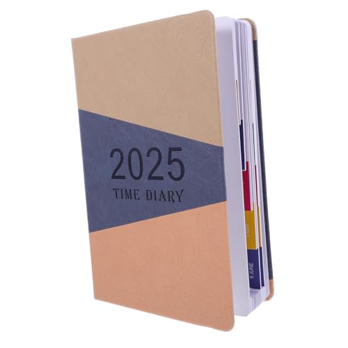 Gadpiparty 2025 Agenda-buch Life Planer Notebook Klein Täglich Notizbücher Zu Tagesplaner Notebook Schreibtisch Büro Tagesplaner Notizblock Bunt Zeitplan Für Papier Violett von Gadpiparty