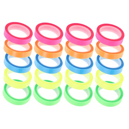 Gadpiparty 20Rollen Farbige Haftnotizen Klebebänder Wasserdichte Transparente Seitenmarker für Bücher Büro und Schule Einfach zu Verwenden Verschiedenen Farben Erhältlich Gadpiparty 20Rollen Farbige Haftnotizen Klebebänder Wasserdichte Transparente Seitenmarker für Bücher Büro und Schule Einfach zu Verwenden Verschiedenen Farben Erhältlich von Gadpiparty