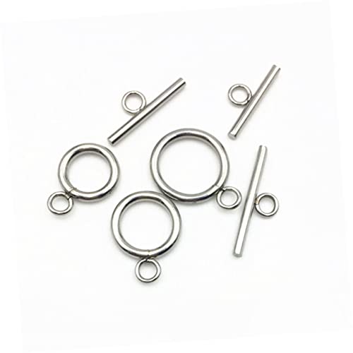 Gadpiparty 20Sätze Schmuckverschluss für Armbänder Platinfarbene Toggle Schnallen für DIY Schmuckherstellung Gadpiparty 20Sätze Schmuckverschluss für Armbänder Platinfarbene Toggle Schnallen für DIY Schmuckherstellung von Gadpiparty