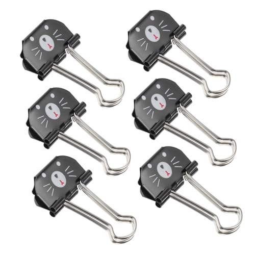 Gadpiparty 20Stücke Büroklammern aus Praktische Binder Clips für Dokumente und Notizen für Büro und Zuhause Langlebig und Vielseitig Einsetzbar von Gadpiparty