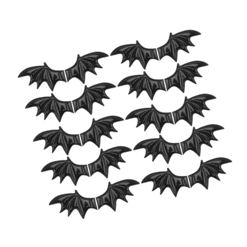 Gadpiparty 20Stücke DIY Mini Fledermausflügel Für Halloween Bastelverzierung Vielseitige Fledermausflügel Applikationen Für Schuhe Und Kleidung Für Karneval Und Themenpartys Gadpiparty 20Stücke DIY Mini Fledermausflügel Für Halloween Bastelverzierung Vielseitige Fledermausflügel Applikationen Für Schuhe Und Kleidung Für Karneval Und Themenpartys von Gadpiparty