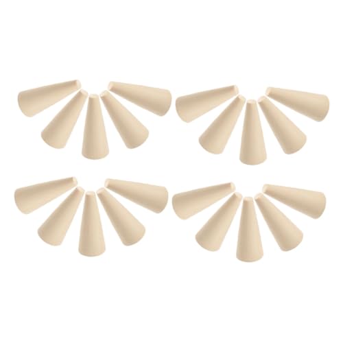 Gadpiparty 20Stücke Holzkegel Ringhalter Unbemalte Kegelform Robustem Naturholz für DIY Projekte Schmuckpräsentation und Bastelideen Gadpiparty 20Stücke Holzkegel Ringhalter Unbemalte Kegelform Robustem Naturholz für DIY Projekte Schmuckpräsentation und Bastelideen von Gadpiparty