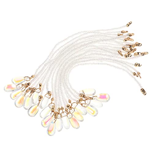 Gadpiparty 20Stücke Quasten Charms Für Haaraccessoires DIY Kopfschmuck Exquisites Design Für Hochzeiten Und Besondere Anlässe Materialien von Gadpiparty