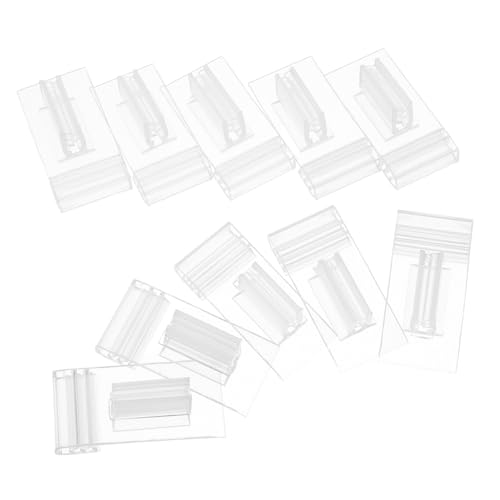 Gadpiparty 20Stücke Schilderhalter aus Kunststoff Transparente Etikettenhalter für Einzelhandel Regalgreifer Clip für Preisschilder Wiederverwendbare Displayklammern für Geschäfte Gadpiparty 20Stücke Schilderhalter aus Kunststoff Transparente Etikettenhalter für Einzelhandel Regalgreifer Clip für Preisschilder Wiederverwendbare Displayklammern für Geschäfte von Gadpiparty