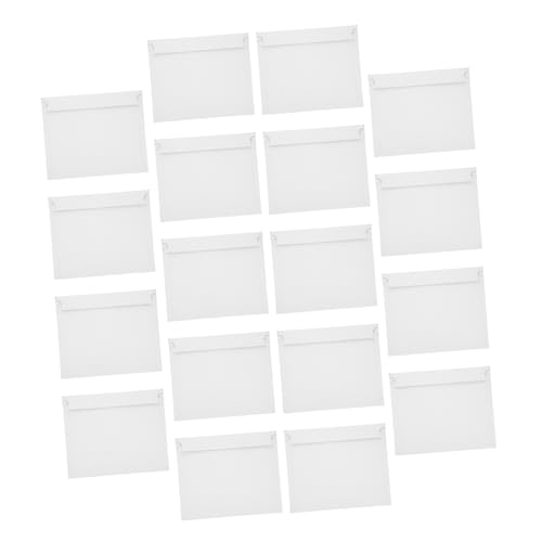Gadpiparty 20Stücke Selbstklebende Versandtaschen aus Karton Weiße Dokumentenumschläge mit Aufreißstreifen für Fotos Zertifikate und Kleinunternehmer von Gadpiparty