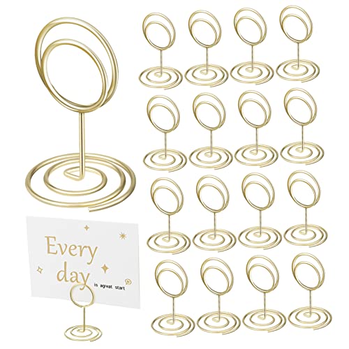 Gadpiparty 20Stücke Tischkartenhalter Fotohalter für Hochzeit und Party Eleganter Acrylständer mit Clip für Menükarten Namensschilder und Notizen für Tischdekoration Gadpiparty 20Stücke Tischkartenhalter Fotohalter für Hochzeit und Party Eleganter Acrylständer mit Clip für Menükarten Namensschilder und Notizen für Tischdekoration von Gadpiparty