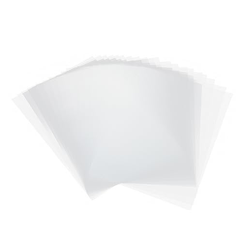 Gadpiparty 20Stücke Transparent Tintenstrahlfilm Nützlicher Druck Transparenzfilm für Siebdruck Fotostudio und Digitale Kunsthandwerke nicht Leicht Archivierbar von Gadpiparty