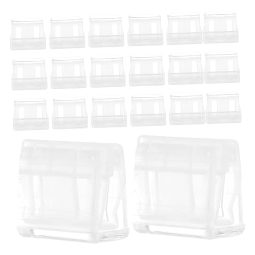 Gadpiparty 20Stücke Transparente Push Clip Büroklammern für Dokumentenorganisation Journaling und Notizen für Schule Büro und Zuhause von Gadpiparty