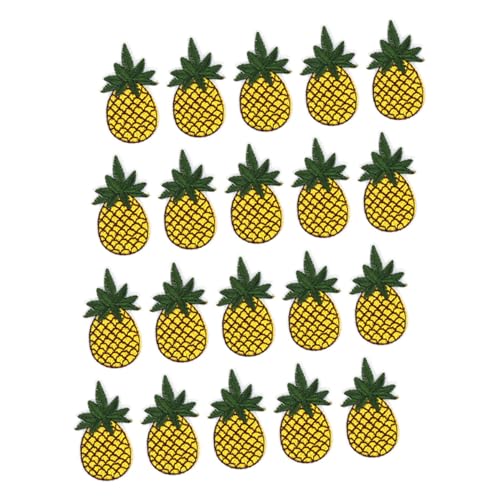 Gadpiparty 20pcs DIY Ananasflecken Für Kleidungsreparaturen Und Dekoration Rucksäcke Hüte Hosen Stickerei Ananas Applique Nähwerk Gadpiparty 20pcs DIY Ananasflecken Für Kleidungsreparaturen Und Dekoration Rucksäcke Hüte Hosen Stickerei Ananas Applique Nähwerk von Gadpiparty