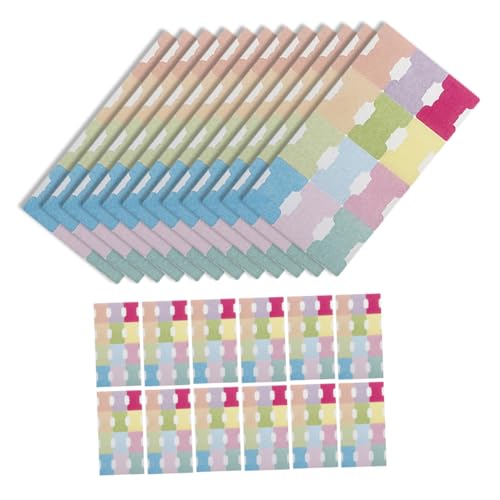 Gadpiparty 24 Blatt Portable Sticky Tabs Beschreibbare Index Tags für Farbige Buchmarkierungen Langlebige und Rutschfeste Haftnotizen für Organisation und Notizen im Büro Hause Gadpiparty 24 Blatt Portable Sticky Tabs Beschreibbare Index Tags für Farbige Buchmarkierungen Langlebige und Rutschfeste Haftnotizen für Organisation und Notizen im Büro Hause von Gadpiparty