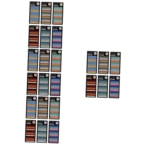 Gadpiparty 24 Sätze Haftnotizen Markierungssticker Selbstklebend Praktische Lesezeichen für Notizen Transparent für Schule und Büro Zufällige Designs Gadpiparty 24 Sätze Haftnotizen Markierungssticker Selbstklebend Praktische Lesezeichen für Notizen Transparent für Schule und Büro Zufällige Designs von Gadpiparty