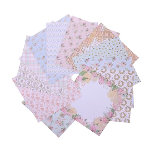 Gadpiparty 24 Stück Diy Scrapbooking Papier Vintage Dekorpapier für Journaling Bastelprojekte und Fotoalben Langlebig und Vielseitig Einsetzbar für Familienaktivitäten Gadpiparty 24 Stück Diy Scrapbooking Papier Vintage Dekorpapier für Journaling Bastelprojekte und Fotoalben Langlebig und Vielseitig Einsetzbar für Familienaktivitäten von Gadpiparty