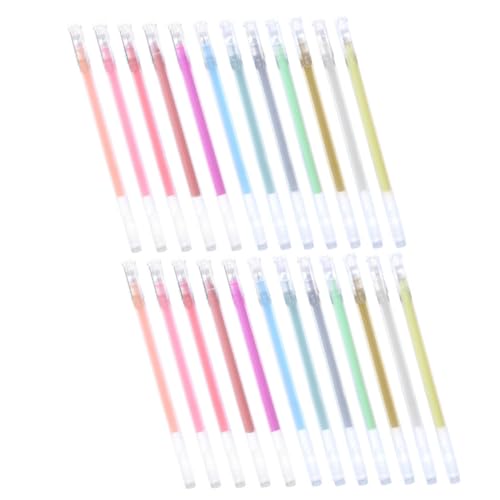 Gadpiparty 24 Stück Flash-stift Kreative Markierungen Klassenzimmer Müssen Haben Farbige Stifte Journalstifte Malen Sie Markierungen Kunstmarker Kritzelenkreife Marker Zum Zeichnen Plastik von Gadpiparty