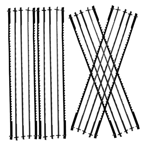 Gadpiparty 24 Stück Holzbearbeitungsgeschwindigkeits sah Blade Schneiden von Metall mit einer Bügelsäge Holzbearbeitungsklingen Kohlenstoffstahl Black Gadpiparty 24 Stück Holzbearbeitungsgeschwindigkeits sah Blade Schneiden von Metall mit einer Bügelsäge Holzbearbeitungsklingen Kohlenstoffstahl Black von Gadpiparty