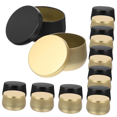 Gadpiparty 24 Stück Teiliges Leere Kerzenbehälter Metall mit Deckel für Diy Kerzenherstellung Hochwertige Langlebige Kerzendosen zur Aufbewahrung von Teelichtern und Kerzenwachs Gadpiparty 24 Stück Teiliges Leere Kerzenbehälter Metall mit Deckel für Diy Kerzenherstellung Hochwertige Langlebige Kerzendosen zur Aufbewahrung von Teelichtern und Kerzenwachs von Gadpiparty