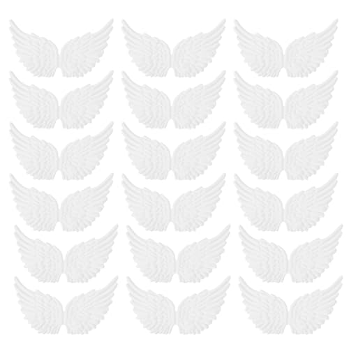 Gadpiparty 24 Stück bestickte Aufnäher: Flügel-Applikationen zum Aufnähen für Kleidung, Jeans, Rucksäcke, Kleider – Flügel-Verzierungen zum Aufnähen – Kleidungszubehör Gadpiparty 24 Stück bestickte Aufnäher: Flügel-Applikationen zum Aufnähen für Kleidung, Jeans, Rucksäcke, Kleider – Flügel-Verzierungen zum Aufnähen – Kleidungszubehör von Gadpiparty