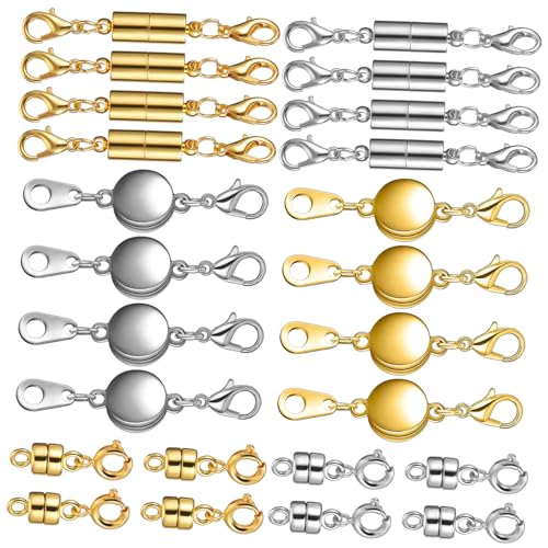 Gadpiparty 24 Stück magnetischer Halskettenverschluss verschließbarer Magnetverschluss Verschlüsse Haken freundschaftsarmbänder Magnetische Halskette Verschluss Magnetischer Metallverschluss Gadpiparty 24 Stück magnetischer Halskettenverschluss verschließbarer Magnetverschluss Verschlüsse Haken freundschaftsarmbänder Magnetische Halskette Verschluss Magnetischer Metallverschluss von Gadpiparty