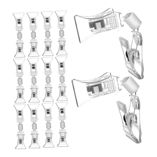 Gadpiparty 25 Stück Transparente Sign Clips Drehbare Kunststoff Preisschildhalter für Einzelhandel Robuste Doppelseitige Klammern zur Sicheren Präsentation von Preisschildern und Werbekarten Gadpiparty 25 Stück Transparente Sign Clips Drehbare Kunststoff Preisschildhalter für Einzelhandel Robuste Doppelseitige Klammern zur Sicheren Präsentation von Preisschildern und Werbekarten von Gadpiparty