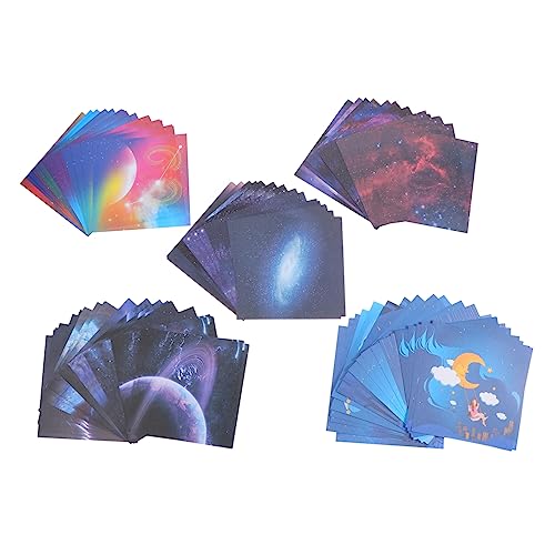 Gadpiparty 250 Blatt Origami Papier Doppelseitiges Faltpapier Quadrate für Diy Bastelprojekte Kinderhandwerk und Dekorationen für Bastelarbeiten und Schulprojekte von Gadpiparty