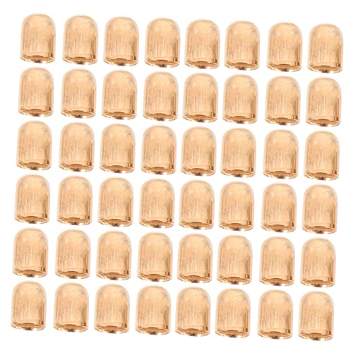 Gadpiparty 250 Stück Ohrrad Zubehör Lederband Endkappen für DIY Schmuckherstellung für Quasten und Armreifen Langlebig und Leicht Perfektes für Bastelfreunde Gadpiparty 250 Stück Ohrrad Zubehör Lederband Endkappen für DIY Schmuckherstellung für Quasten und Armreifen Langlebig und Leicht Perfektes für Bastelfreunde von Gadpiparty