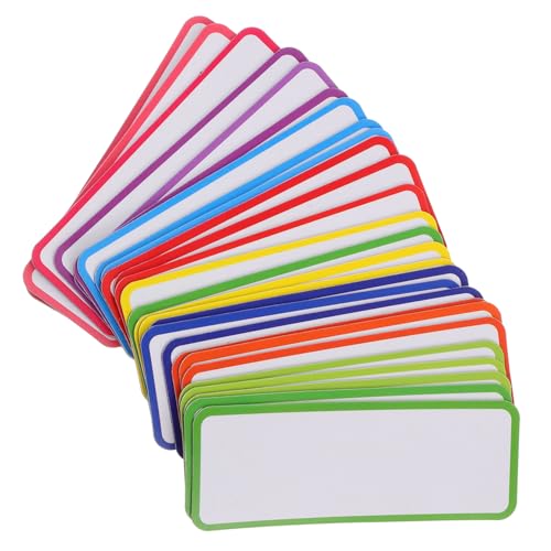 Gadpiparty 27 Stück Magnetische Whiteboard Etiketten Teiliges Wiederbeschreibbare Bunte Magnetstreifen mit Abwischbarer Oberfläche Selbsthaftend für Whiteboard Kühlschrank Büro Klassenzimmer Gadpiparty 27 Stück Magnetische Whiteboard Etiketten Teiliges Wiederbeschreibbare Bunte Magnetstreifen mit Abwischbarer Oberfläche Selbsthaftend für Whiteboard Kühlschrank Büro Klassenzimmer von Gadpiparty