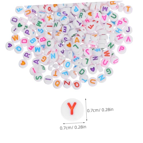 Gadpiparty 270 Stück Teiliges Bunte Flache Runde Acryl Alphabet Perlen mit Herzmotiv Leichte Langlebige Buchstabenperlen für DIY Freundschaftsarmbänder Halsketten Schlüsselanhänger und Gadpiparty 270 Stück Teiliges Bunte Flache Runde Acryl Alphabet Perlen mit Herzmotiv Leichte Langlebige Buchstabenperlen für DIY Freundschaftsarmbänder Halsketten Schlüsselanhänger und von Gadpiparty