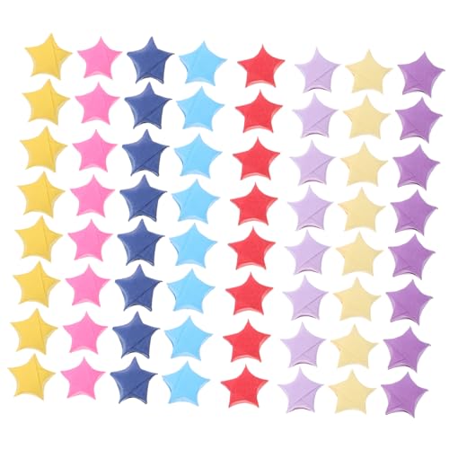 Gadpiparty 2700 Stück Fünfzackiger Origami-stern Sternenpapier Sternpapierstreifen Sterne Aus Papier Papiersterne Falten Sterne Papier Sternklappstreifen Origami-papier Gemustert von Gadpiparty