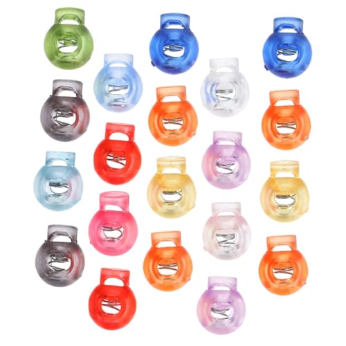 Gadpiparty 28 Stück Teiliges Bunter Transparenter Kunststoff kordelstopper mit Federzug Verstellbare Schnurverschluss clips für Kordeln Schnürsenkel und Zugbänder Flexibel und Leicht Tragbar Gadpiparty 28 Stück Teiliges Bunter Transparenter Kunststoff kordelstopper mit Federzug Verstellbare Schnurverschluss clips für Kordeln Schnürsenkel und Zugbänder Flexibel und Leicht Tragbar von Gadpiparty