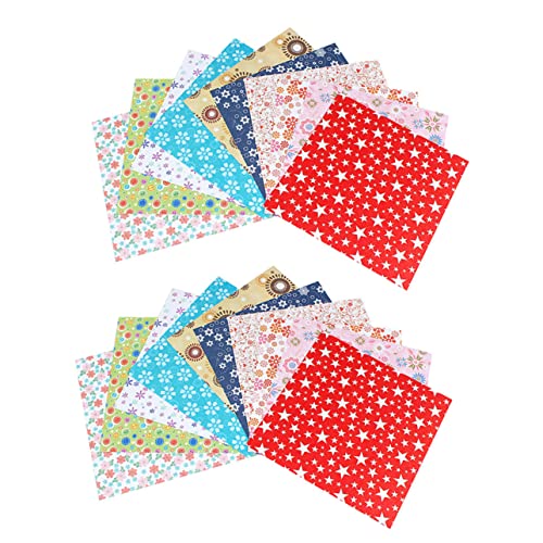 Gadpiparty 2Packungen Origami Papier Faltpapier Einseitig Bedrucktes Bastelpapier für DIY Projekte Bastelideen und Kunsthandwerk für Schulprojekte und Partydekoration von Gadpiparty