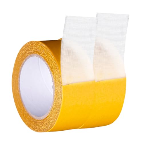 Gadpiparty 2Rollen Doppelseitiges Teppichklebeband Starkes Gewebeklebeband für Büro Bastelprojekte Hohe Haftkraft Vielseitig Einsetzbar Einfach zu Transportieren Gadpiparty 2Rollen Doppelseitiges Teppichklebeband Starkes Gewebeklebeband für Büro Bastelprojekte Hohe Haftkraft Vielseitig Einsetzbar Einfach zu Transportieren von Gadpiparty